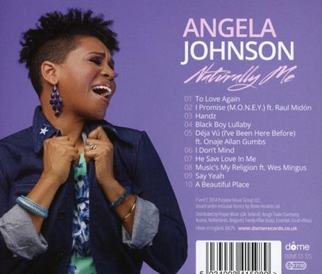 Naturally Me - CD Audio di Angela Johnson - 2