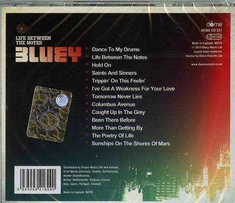 Life Between the Notes - CD Audio di Bluey - 2