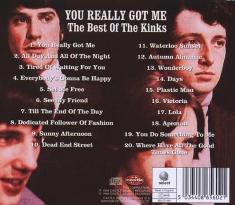 You Really Got Me - CD Audio di Kinks - 2
