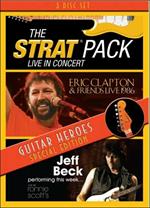 The Strat Pack. LIve in Concert. Eric Clapton. Live 1986. Jeff Beck... (3 DVD)