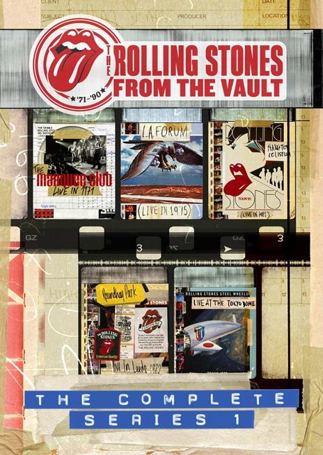 Rolling Stones. From The Vault. The Complete Series vol. 1 (5 DVD) - DVD