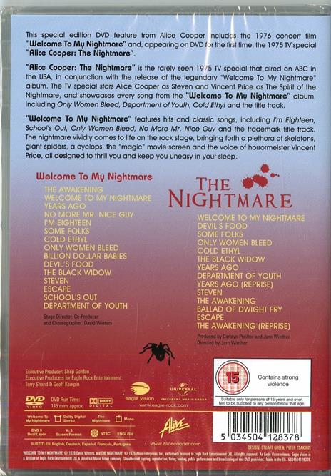 Welcome to My Nightmare. Special Edition (DVD) - DVD - 2