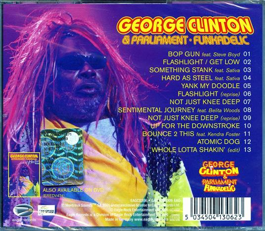 Montreux 2004 - CD Audio di George Clinton - 2