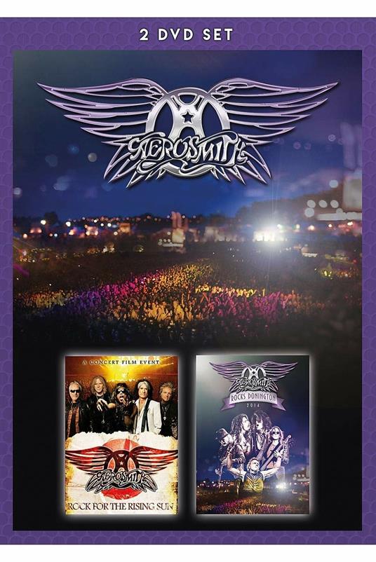 Rocks Donington 2014 - Rock for the Rising Sun (2 DVD) - DVD di Aerosmith