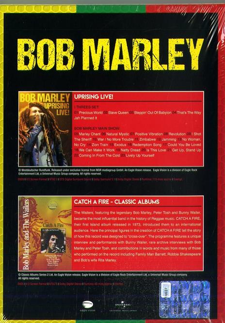 Uprising Live! - Classic Albums. Catch a Fire (2 DVD) - DVD di Bob Marley and the Wailers - 2