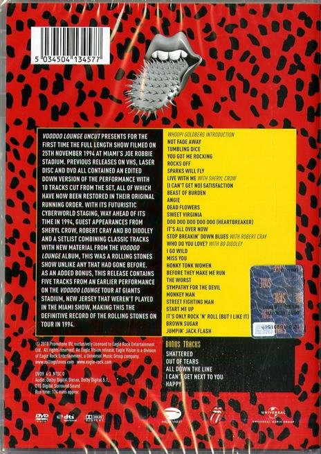 Voodoo Lounge Uncut (DVD) - DVD di Rolling Stones - 2