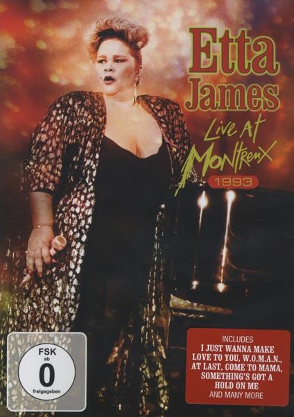 Etta James - Live At Montreux 1993 - DVD di Etta James