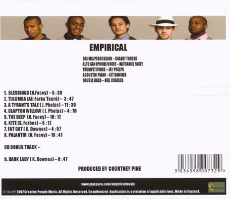 Empirical - CD Audio di Empirical - 2