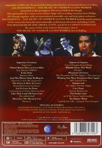 Andrew Lloyd Webber. Masterpiece (DVD) - DVD di Andrew Lloyd Webber - 2