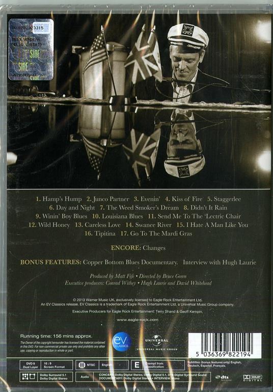 Live on the Queen Mary (DVD) - DVD di Hugh Laurie - 2