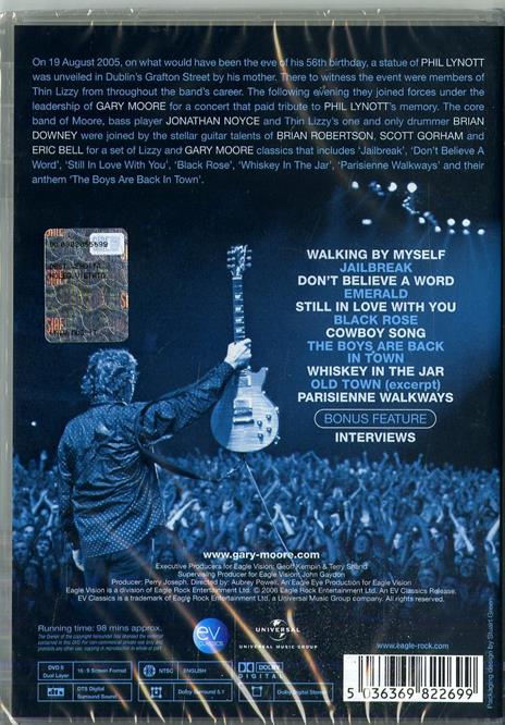Gary Moore and Friends. One Night in Dublin (DVD) - DVD di Gary Moore - 2