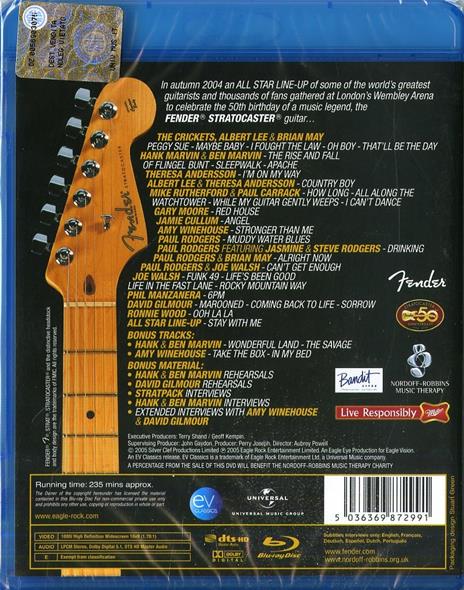 The Strat Pack Live in Concert (Blu-ray) - Blu-ray di Brian May,Paul Rodgers,Joe Walsh,Ronnie Wood,David Gilmour,Christian Arming - 2