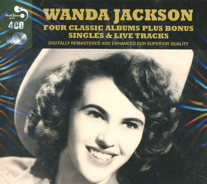 4 Classic Albums Plus Singles - CD Audio di Wanda Jackson