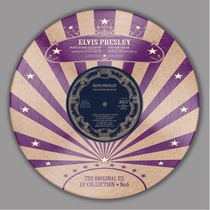 The Orginal US Ep Collection n.6 (Picture Disc) - Vinile 10'' di Elvis Presley