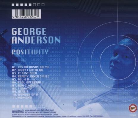 Positively - CD Audio di George Anderson - 2