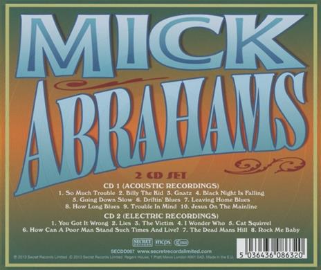 Cat Squirrel Blues - CD Audio di Mick Abrahams - 2