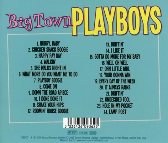 Hole in My Pocket - CD Audio di Big Town Playboys - 2