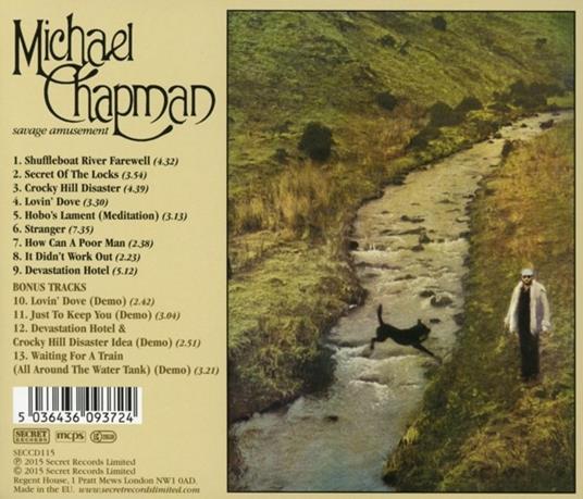 Savage Amusement - CD Audio di Michael Chapman - 2
