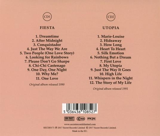 Fiesta + Utopia - CD Audio di Shakatak - 2