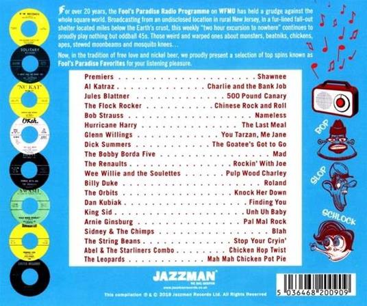 Fools Paradise Favorites - CD Audio - 2