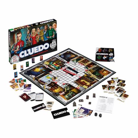 Cluedo. The Big Bang Theory. Ed. Inglese (UK). Gioco da tavolo