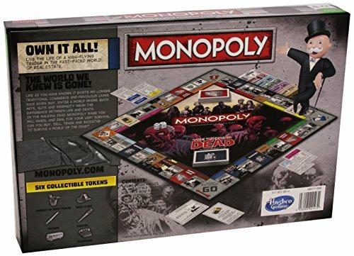 Versione Inglese [Edizione. Regno Unito Walking Dead. Monopoly. Gioco da tavolo - 2