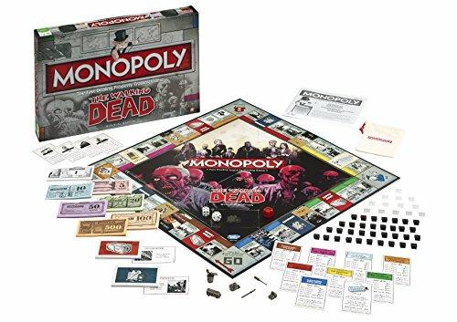 Versione Inglese [Edizione. Regno Unito Walking Dead. Monopoly. Gioco da tavolo - 3