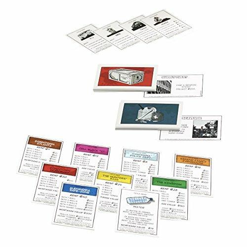 Versione Inglese [Edizione. Regno Unito Walking Dead. Monopoly. Gioco da tavolo - 6