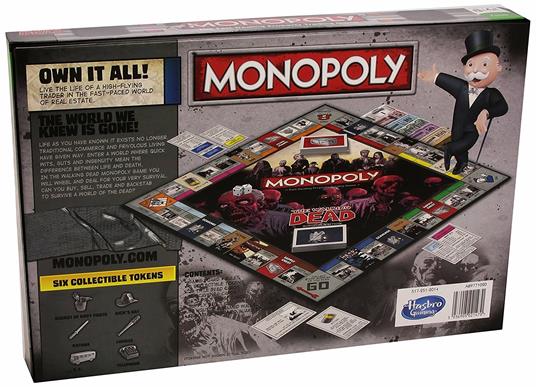 Versione Inglese [Edizione. Regno Unito Walking Dead. Monopoly. Gioco da tavolo - 8