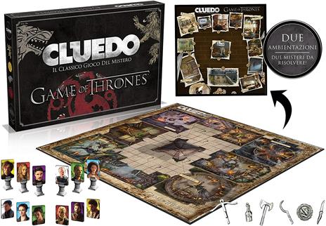 Cluedo Game of Thrones. Gioco da tavolo - 5