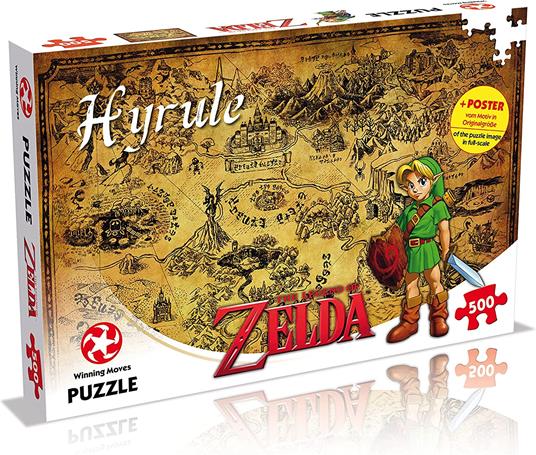 Puzzle - Legend Of Zelda - Hyrule - 500pc