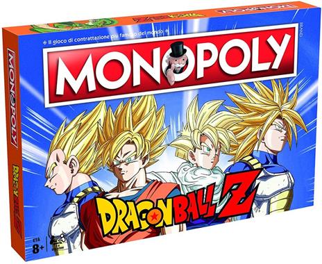 Monopoly Dragon Ball Z. Ed. Italiana. Gioco da tavolo