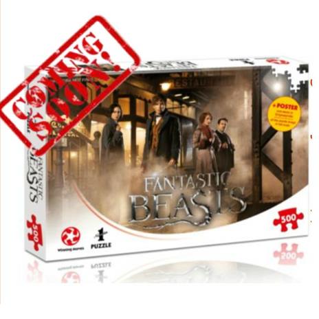 Puzzle da 500 pezzi. Animali Fantastici e Dove Trovarli