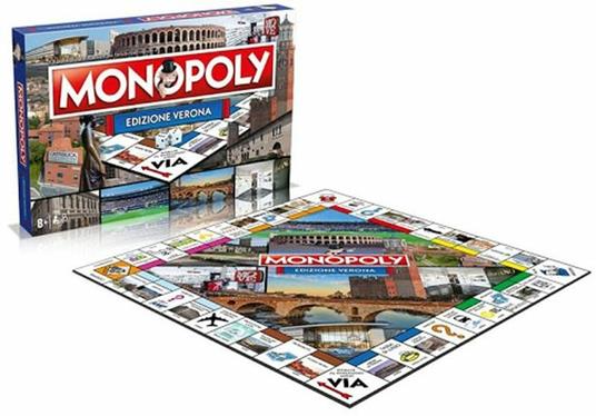 Monopoly - Edizione Verona. Gioco da tavolo - 2