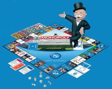 Giocattolo Monopoly SSC Napoli. Ed. Italiana (IT). Gioco da tavolo Winning Moves