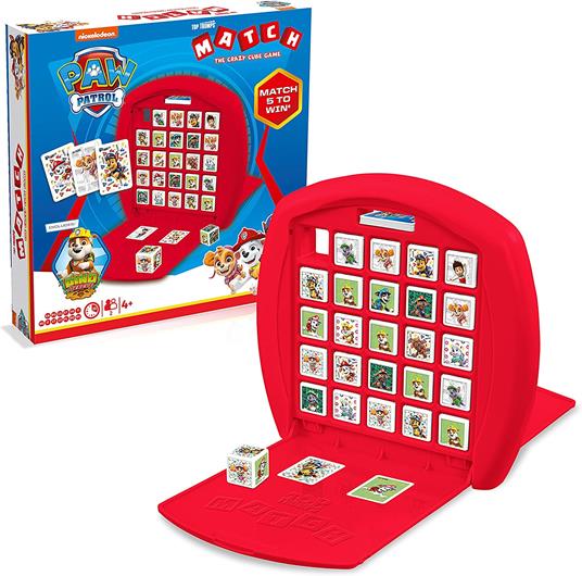 Top Trumps Match - Paw Patrol - Red. Gioco da tavolo
