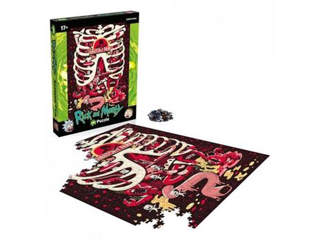 Rick E Morty Jigsaw Puzzle Anatomy Park (1000 Pieces) Winning Moves