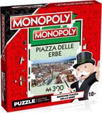 Puzzle - Monopoly - Piazza Delle Erbe, Verona - 1000 P