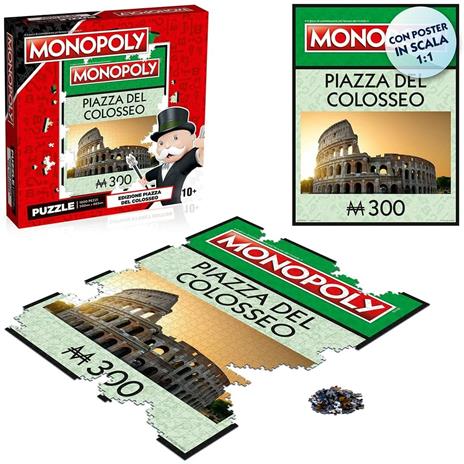 Puzzle - Monopoly - Il Colosseo, Roma - 1000 Pc - 2