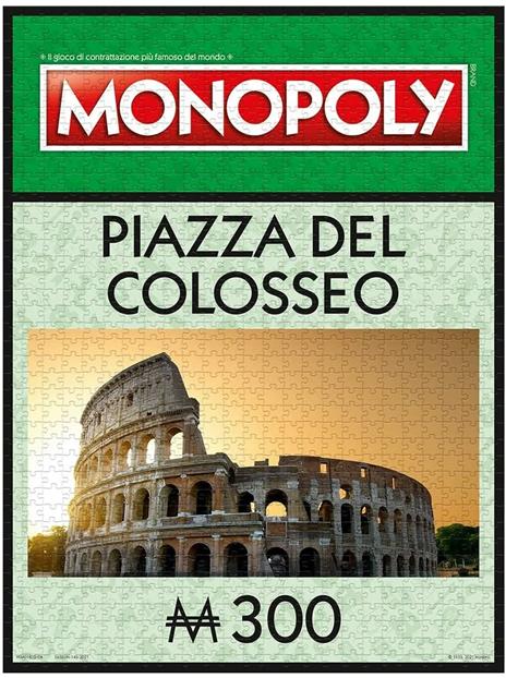 Puzzle - Monopoly - Il Colosseo, Roma - 1000 Pc - 3