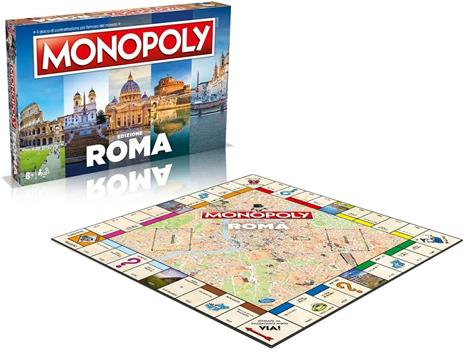 Monopoly - Edizione Roma. Gioco da tavolo - 2