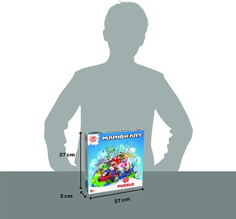 Top puzzle - Mario Kart in giro per il mondo - 500 pezzi - 5