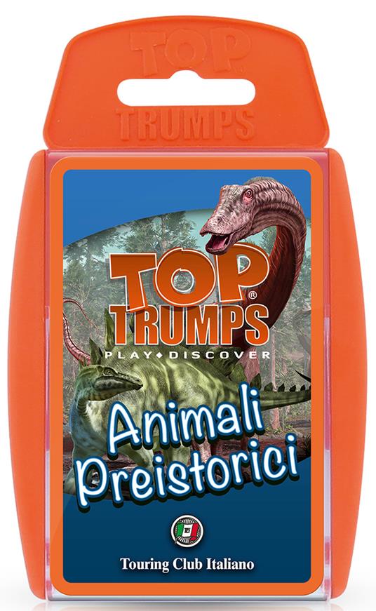 TOP TRUMPS - TOURING CLUB - ANIMALI PREISTORICI