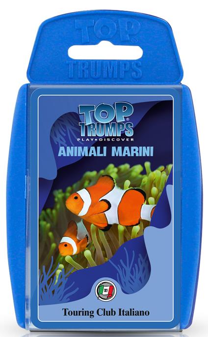 TOP TRUMPS - TOURING CLUB - ANIMALI MARINI