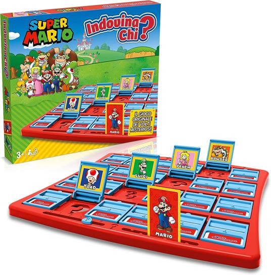 Winning Moves- GW-GWH-Super Mario Nintendo Giochi da Tavolo, Multicolore, WM03076-ITA-6 - 4