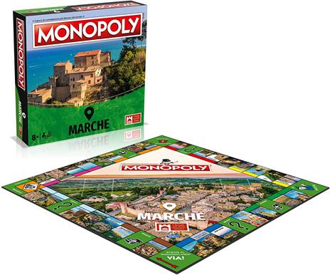 Monopoly - I Borghi Più Belli D'italia - Marche. Gioco da tavolo - 3