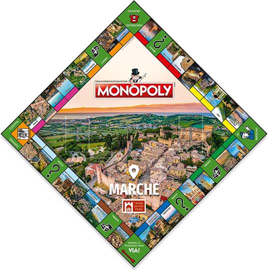 Monopoly - I Borghi Più Belli D'italia - Marche. Gioco da tavolo - 4