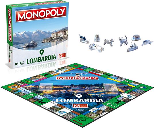Monopoly - I Borghi Più Belli D'italia - Lombardia. Gioco da tavolo - 3