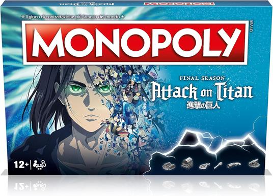 Winning Moves Monopoly Attack on Titan - giochi da tavolo, da 2 a 6 persone, età 12+ - 2