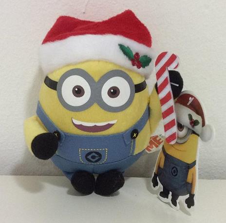 Peluche a Clip Minions Natale